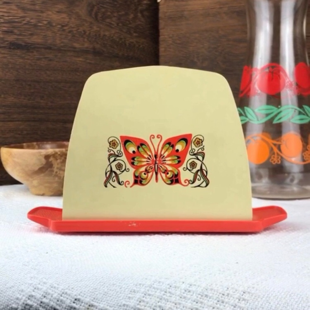 Groovy 70s Butterfly Napkin Holder